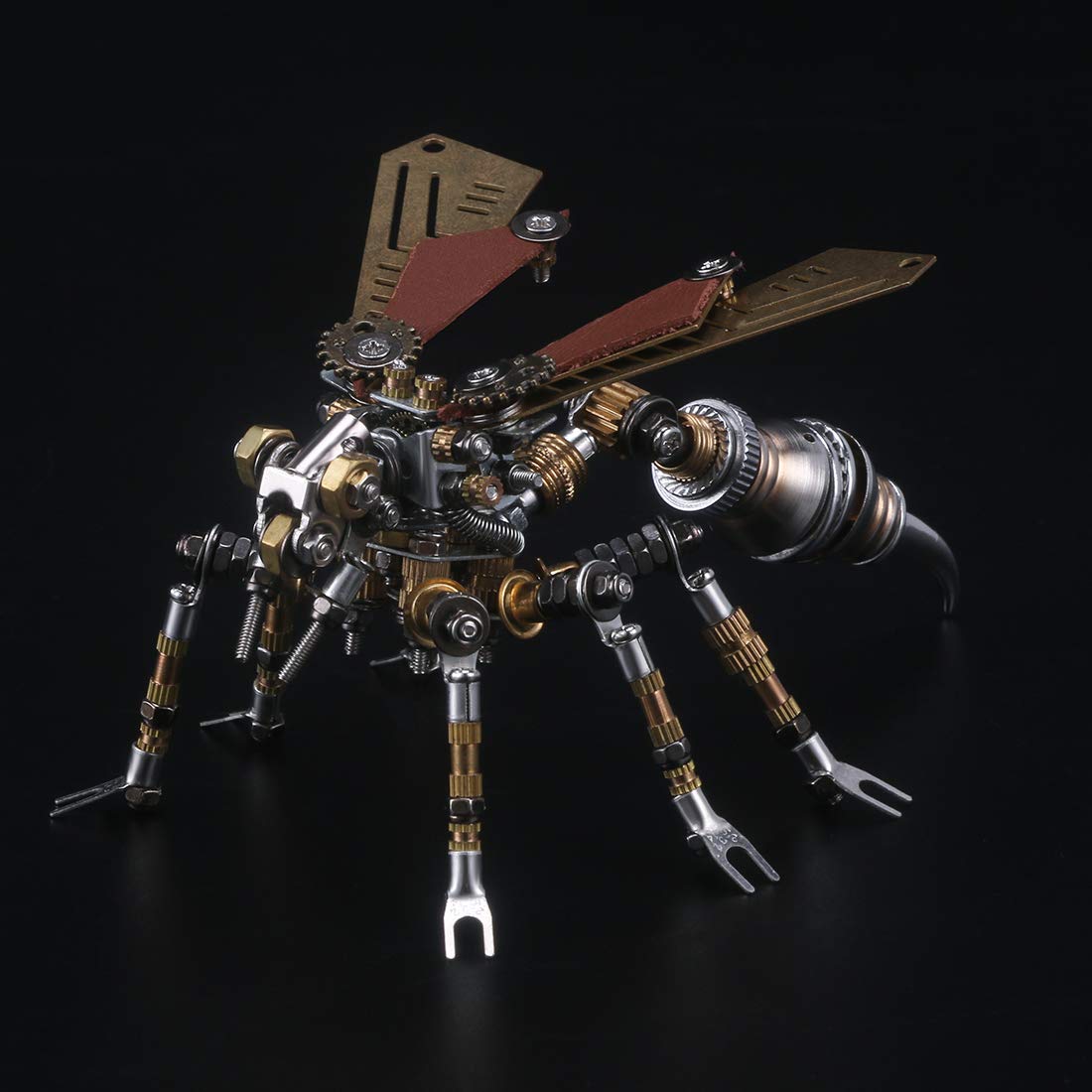 Zestaw 3D Metal Puzzle Mechaniczny Osa Model, 295 szt. Stalowych Metalowych Puzzle 3D Miniaturowe Modele, Puzzle 3D Łamigłówki Metalowe Ozdoby Stali Nierdzewnej Dorosłych