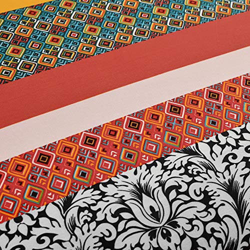 Funda de edredón de algodón reversible de 3 piezas con acabado suave premium 7