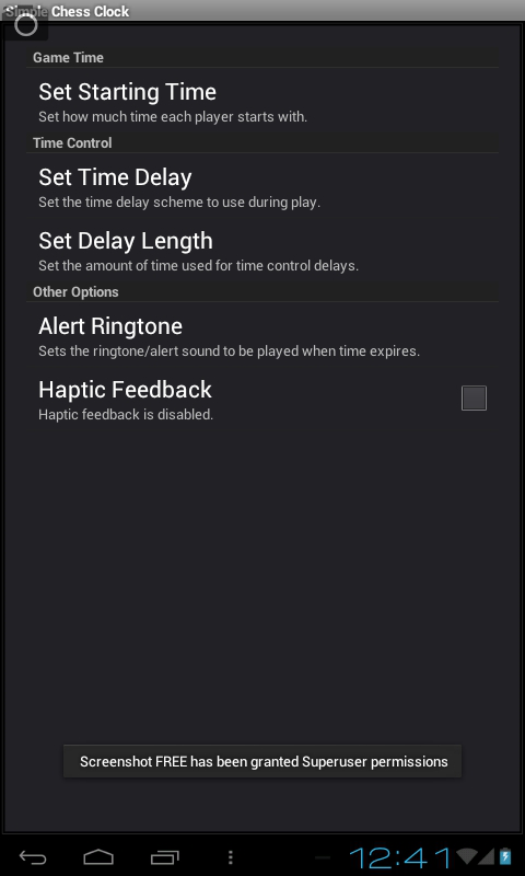Simple Chess Clock - App on Amazon Appstore