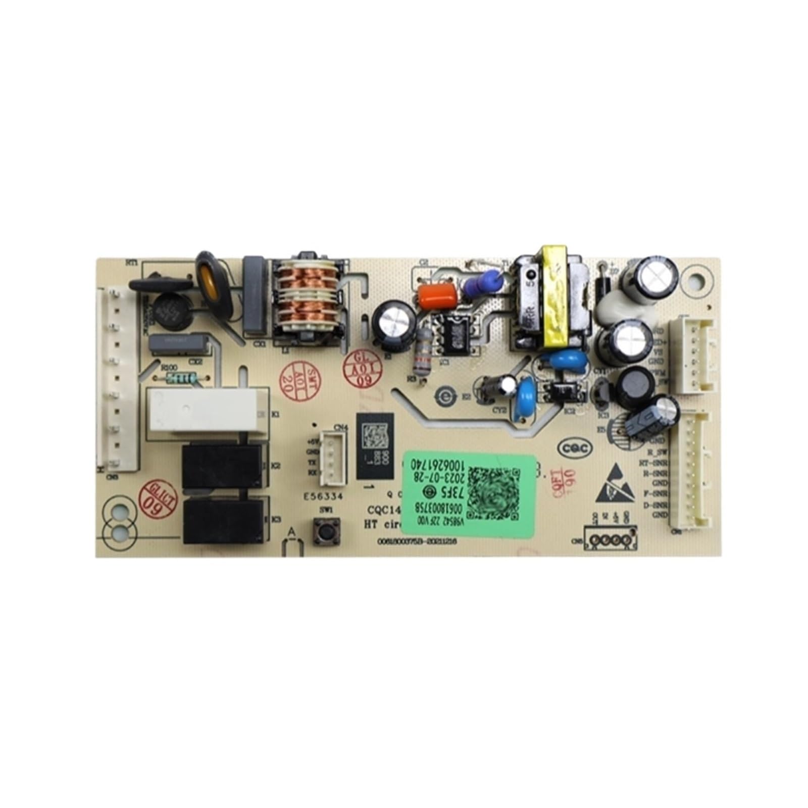 Refrigerator Control Board,Compatible For Haier, 0061800375B Refrigerator Circuit PCB Fridge Motherboard Freezer Parts