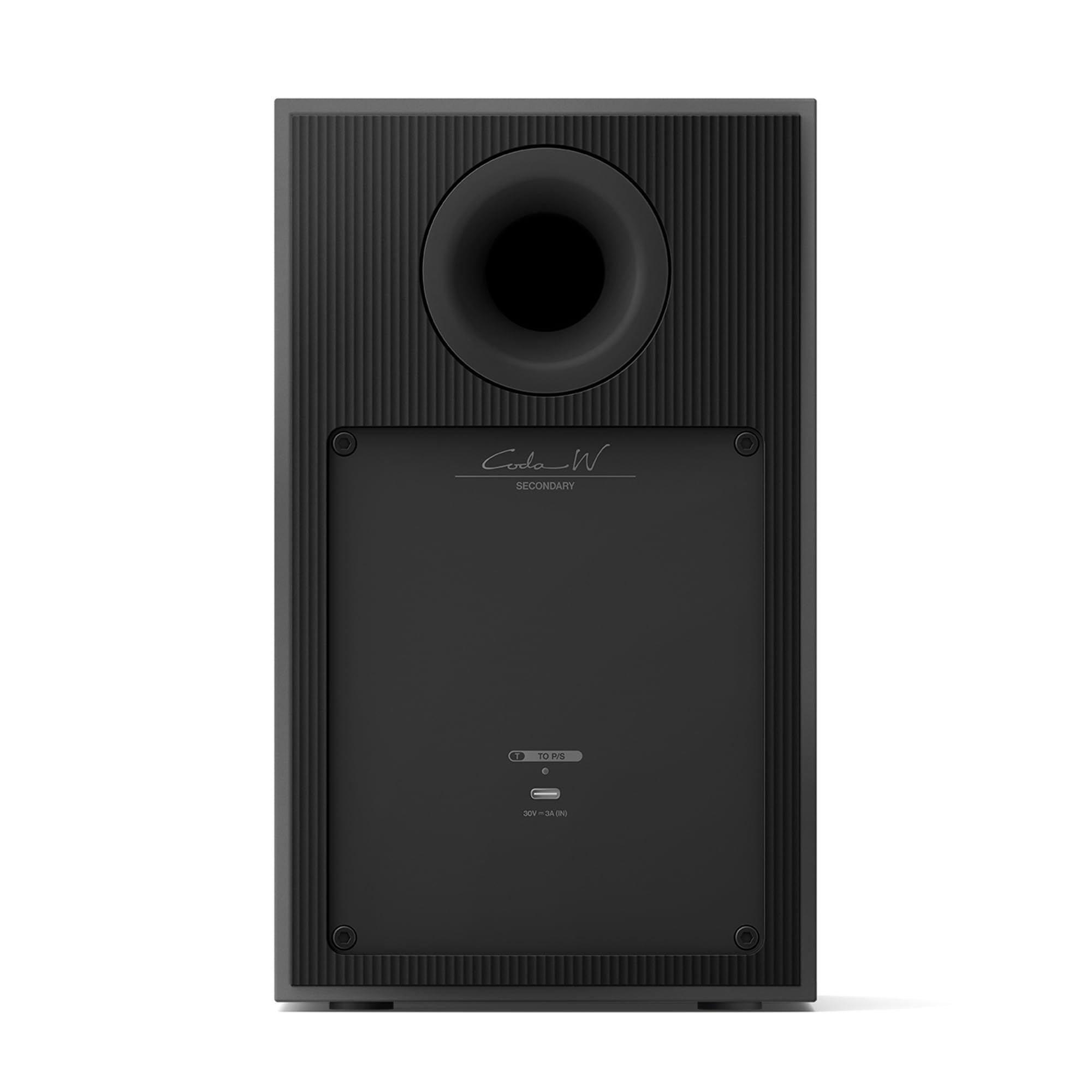 KEF Coda W Altavoces de estantería inalámbricos de Alta fidelidad, Titanio Oscuro | Bluetooth 5.4 aptX Lossless | para Tocadiscos, TV, PC, portátil y más | Música | TV y Cine en casa | Gaming