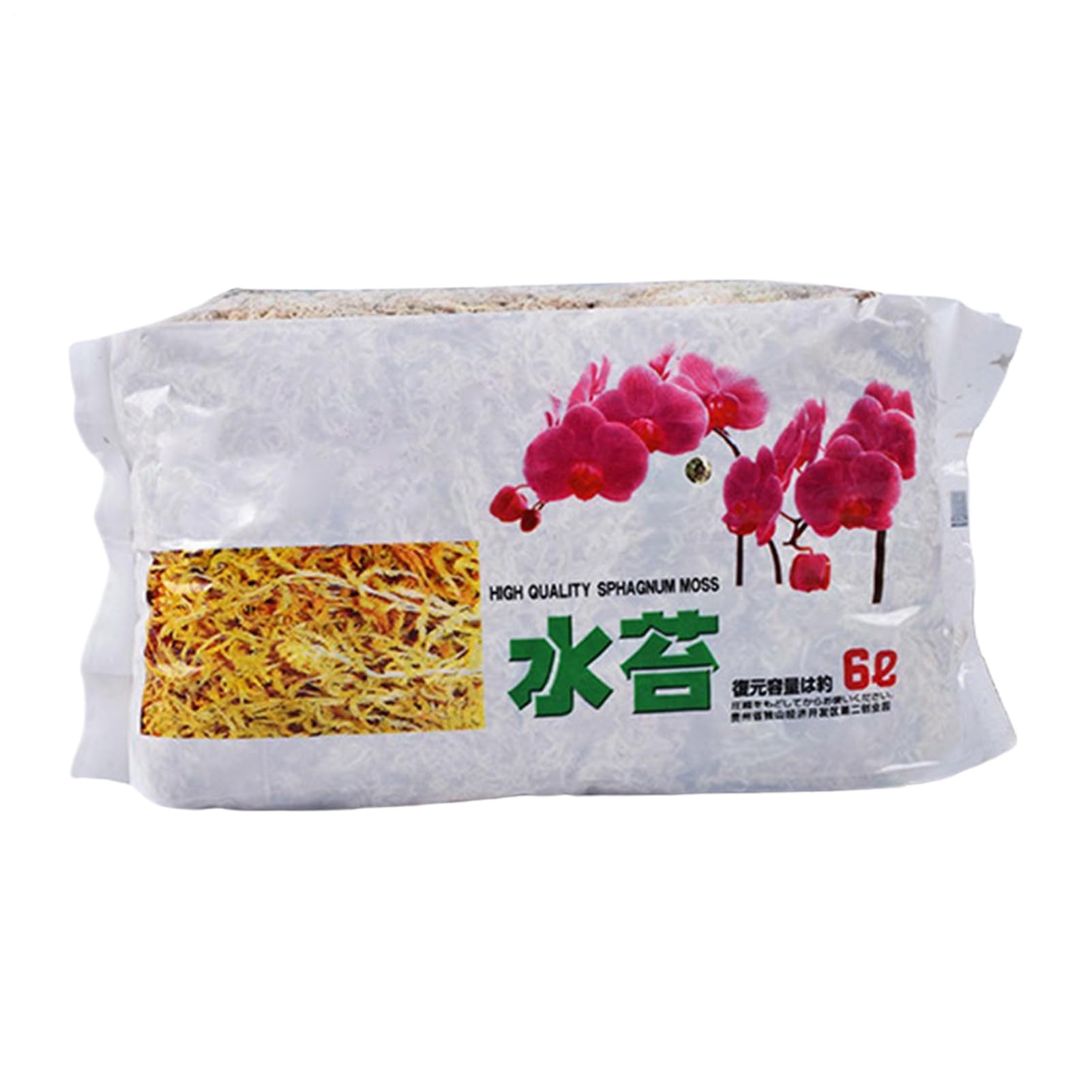 Natural Water Moss, Dried Mangoke, Natural Strainer, Hydroponic Fertilizer, Seedling Block, Growing Plants, Flowers, Vegetables, Moisturizing, Prevents Drying in Potted Soil, Natural Fertilizer, Water