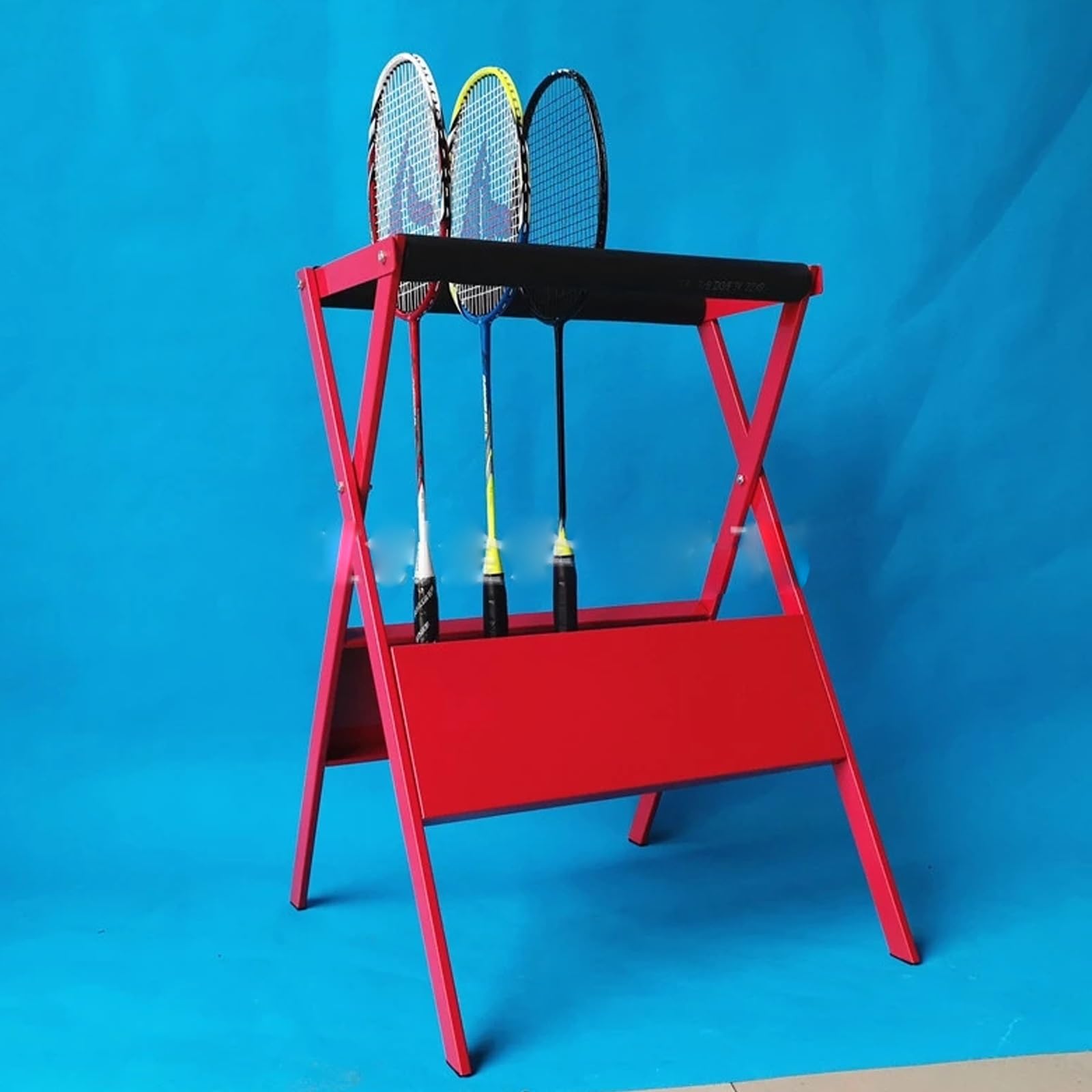 Rastrelliera Racchetta Tennis Espositore Universale,Rastrelliera Portaoggetti per Racchetta da Badminton Salvaspazio,commerciale organizer per attrezzature sportive,protezione in spugna,Risparmia spaz