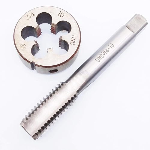 Miniatura 3 de HSS 34-10 UNC Grifo y 34-10 UNC Die mano derecha