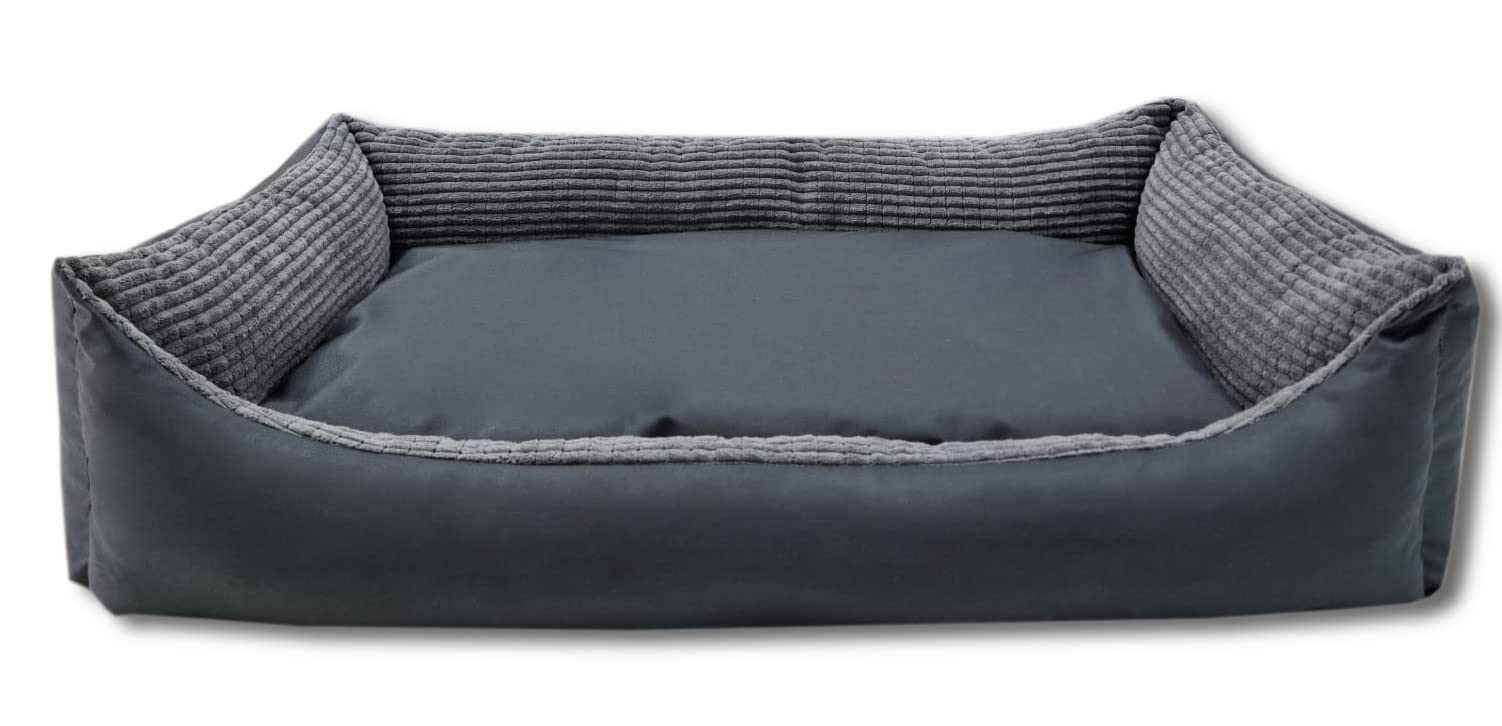Odolplusz Cuccia XXL per cani 100 x 70 cm – Fodera rimovibile e impermeabile – Comoda cuccia per cani di taglia grande e media – lavabile e robusta