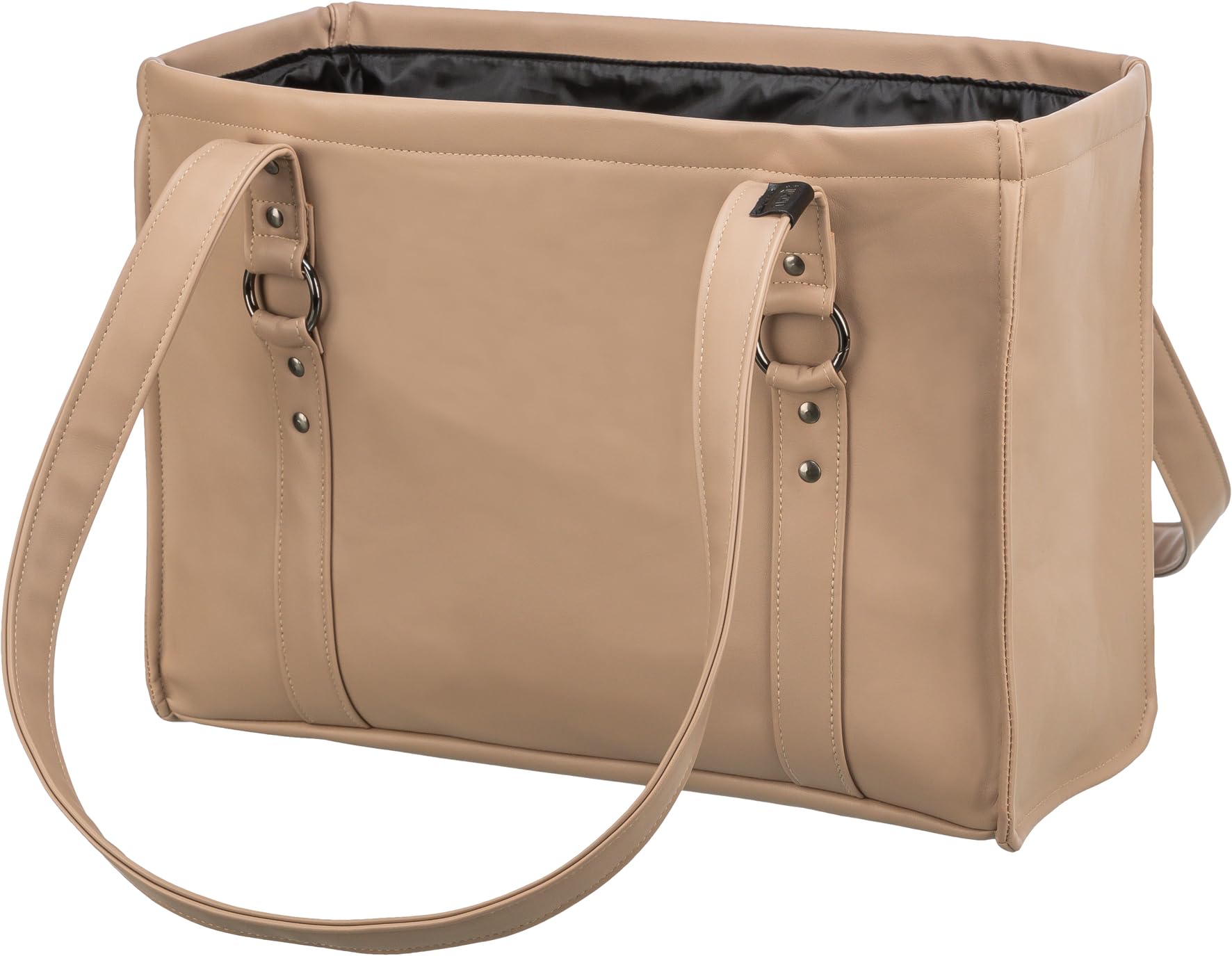 TRIXIE transport bag CityStyle for dogs in brown - stylish and timeless carrier bag for transporting your pet - 28876 - Image 3