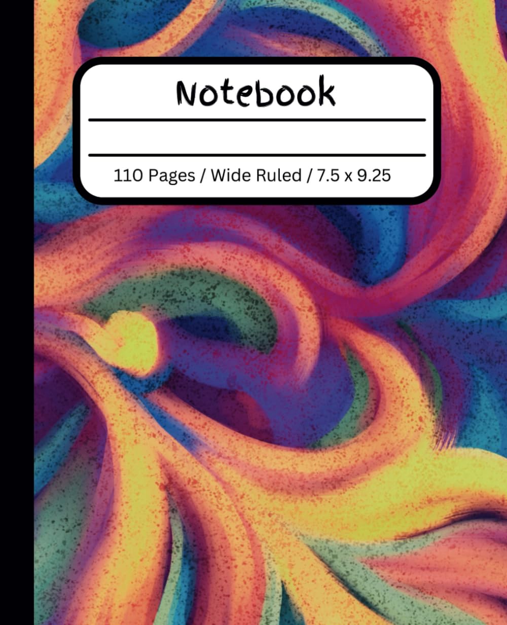 Creative Kids Notebook: Sand Painting Edition | 110 Pages of 7.5" x 9.25" Wide Ruled Paper for Writing, Journaling, and Story Creation