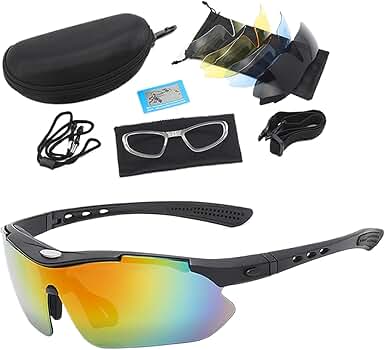 サイクリング野球ジョギングアウトドアなどサングラス Amazon | [ER00] グリーンワープアラウンド・シールド偏光小型