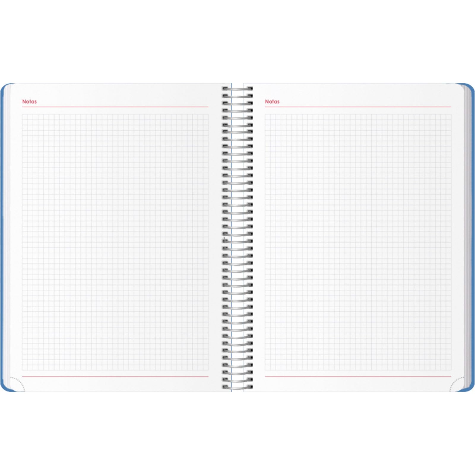 Agenda Semanal Sin Fecha, Encuadernada En Espiral, Lista De