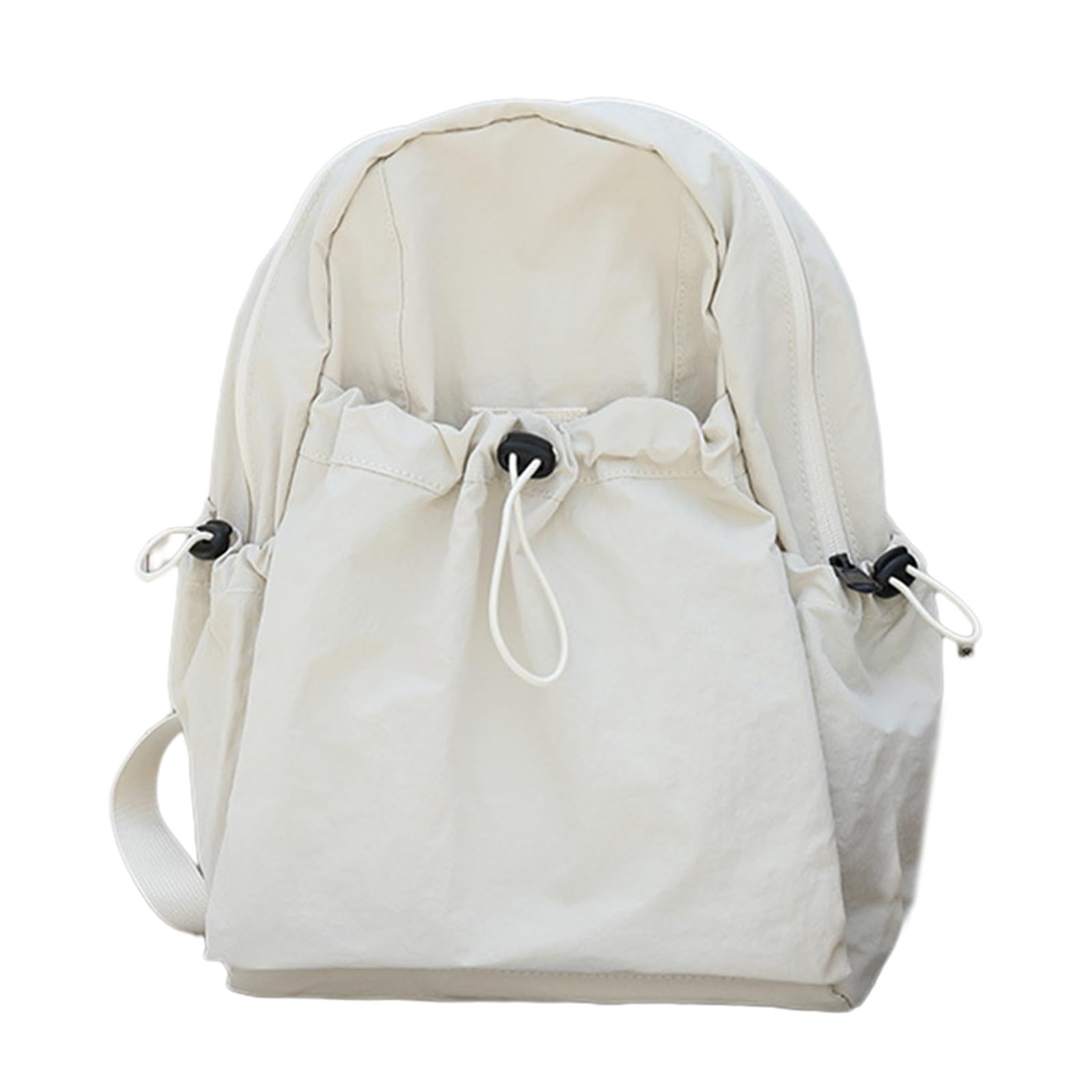 MICFENY Ruched Drawstring Backpack Casual Travel Daybags College Pack for Women Girl Students School Bags Bookbags Shoulder Bag