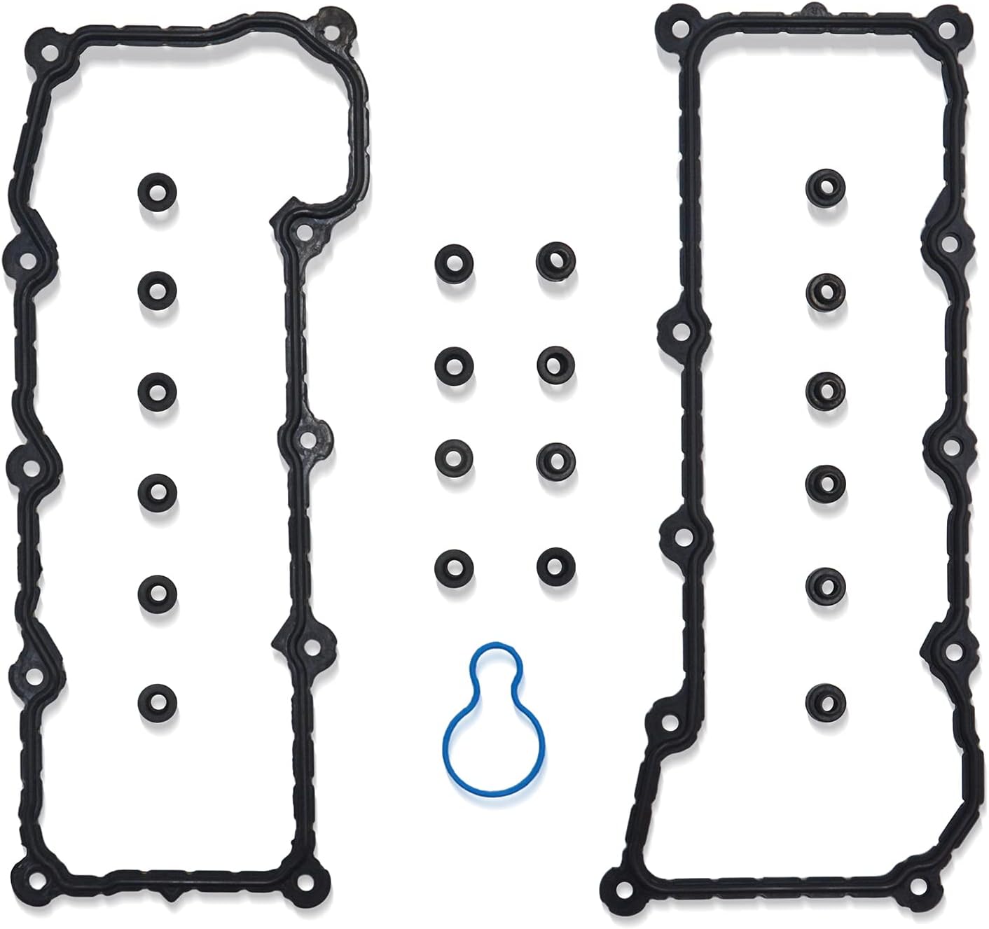 Cylinder Valve Cover Gasket for 2004 2005 Dodge Dakota Durango 2005 Dodge Ram 1500 Grand Cherokee 2002 2003 2004 2005 Liberty 3.7L V6 SOHC 12V Vin K VC50594R VC30300