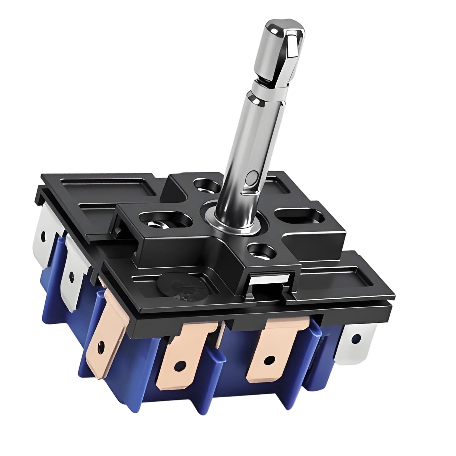 Oxxggkao DG44-01002A Stove Oven Switches Double Infinitely Stove Control Switches for Long Lasting Quick Install Double Infinitely Control
