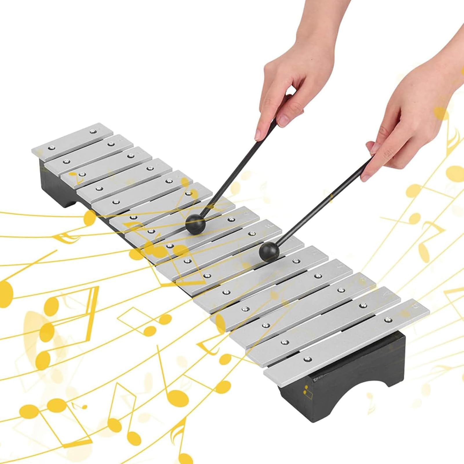 ☆Pearl MG-15 鉄琴 ケース付き てっきん 鉄きん テッキン 音楽関連