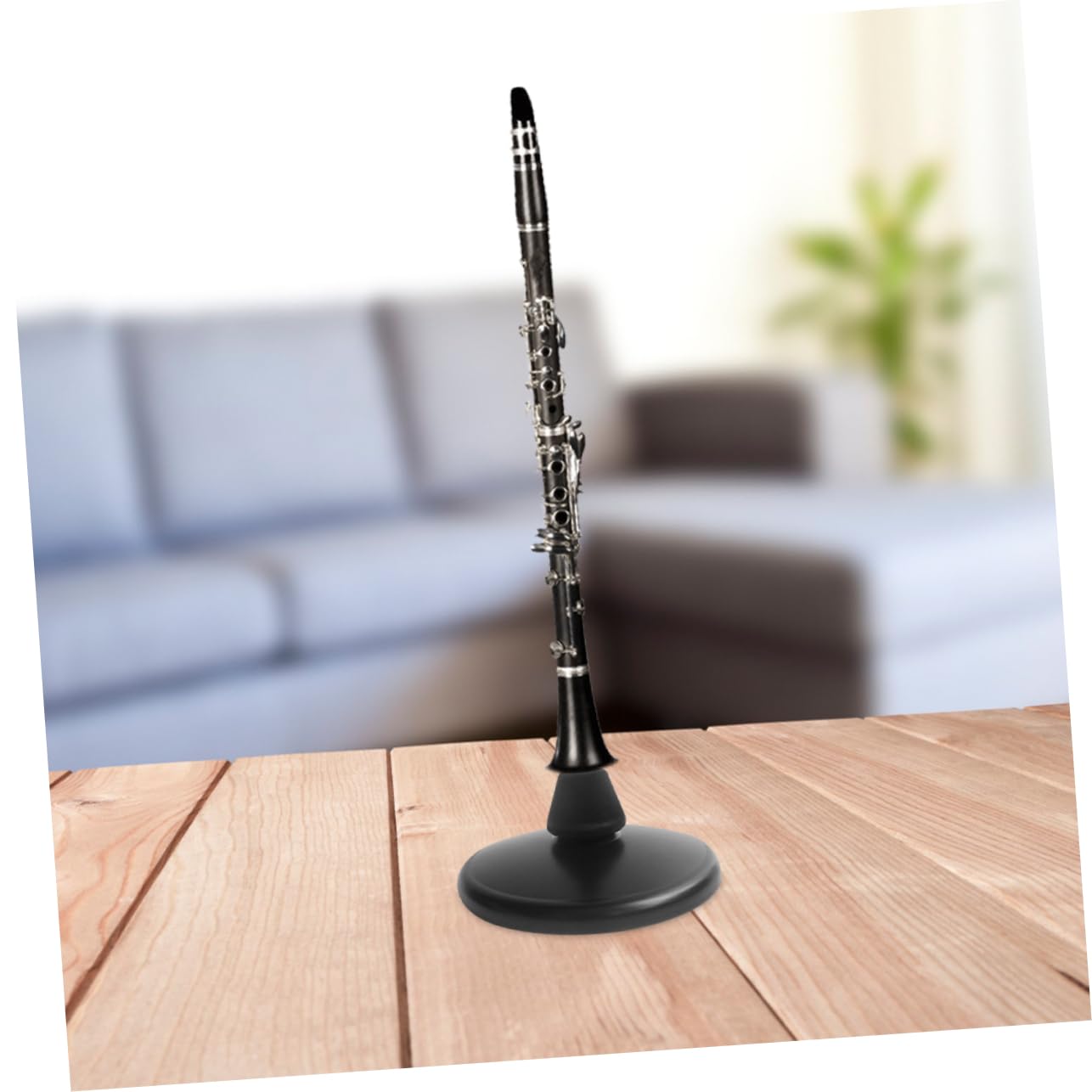 Toyvian Supporto Stabile Per Flauto e Clarinetto in Ferro Antiscivolo, Espositore Compatto e Robusto Per Strumenti a Fiato, Facile Da Trasportare e Installare Per Studenti e Musicisti