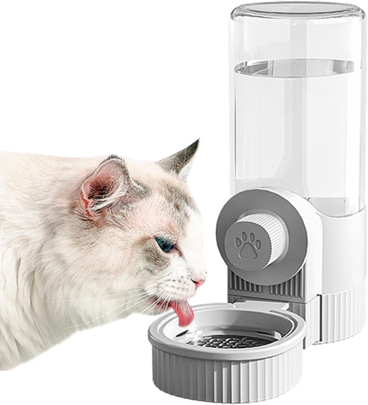 Cat Food Dispenser Large Capacity Detachable Automatic Cat Feeder