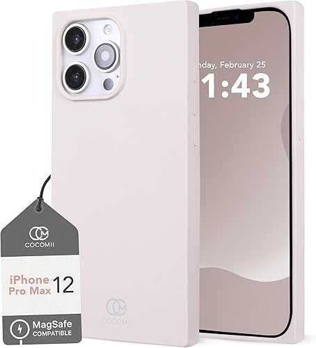 Miniatura 15 de Cocomii - Funda Rectangular Compatible con iPhone 14 Pro Max - Compatible con MagSafe, Silicona de Tacto Suave, Forro de Microfibra, Funda Magnética