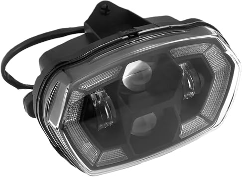 Compatible for Vespa Sprint 150 Sprint150 SPRINT 17-25 LED Headlight Motorcycle Head Light Durable Front Light LedBlack