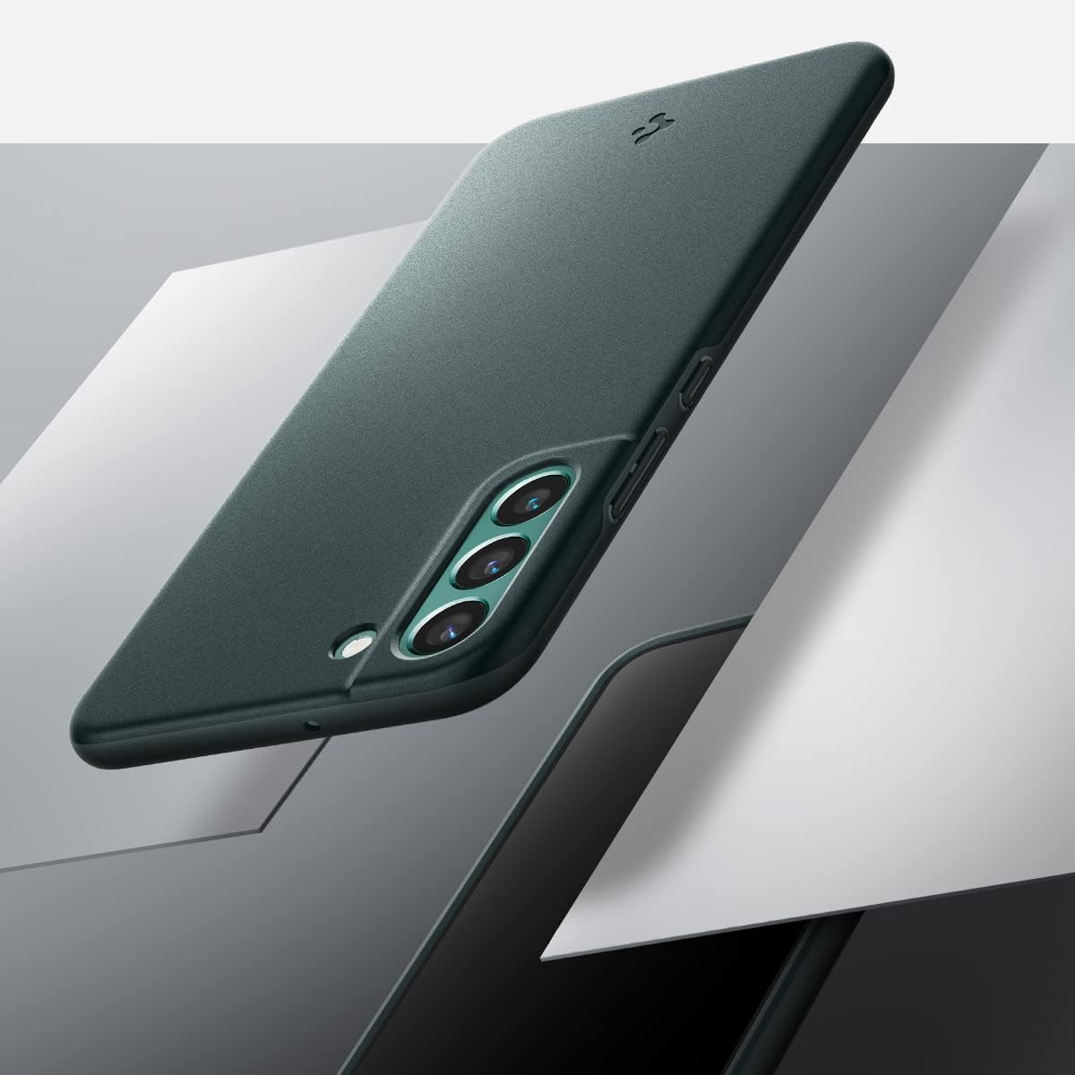 Spigen Thin Fit Designed for Galaxy S22 Case (2022) - Abyss Green : Cell Phones & Accessories