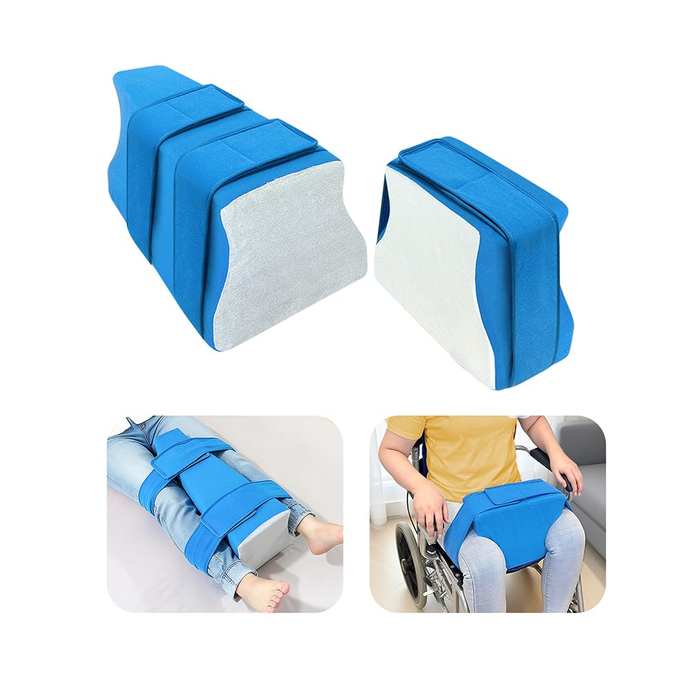 Hip Abduction Pillow, Hip Abductor Replacement Pillow After Hips Surgery Recovery, Abduction Wedge Knee Separator, Hips Bursitis Pillows for Sleeping, Leg Support Foam Wedge for Elderly, Disabled