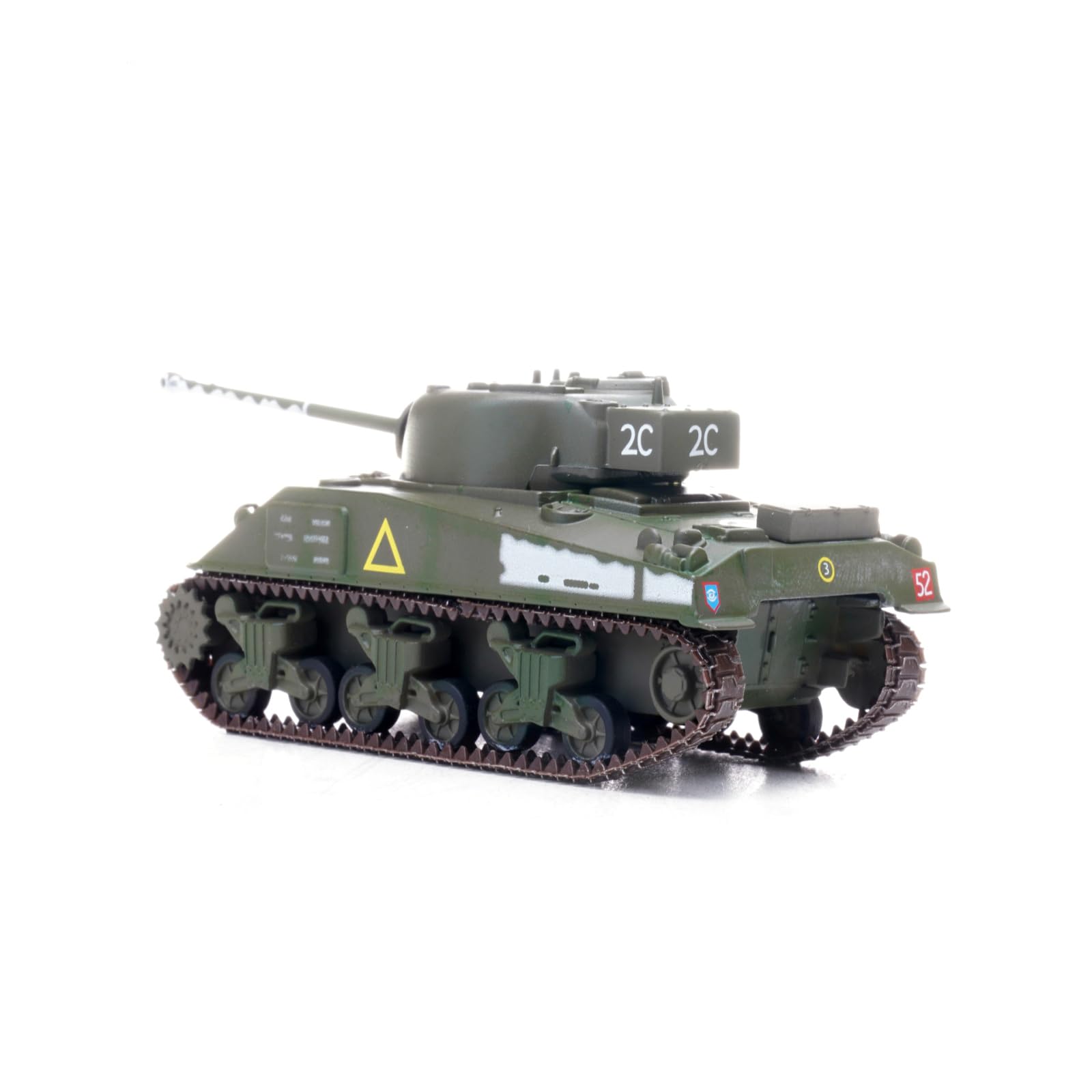 TECKEEN 1:72 Sherman Firefly – Char Moyen Allié Moulé Sous Pression – 10 Cm – Déco Ou Cadeau Collectionneur
