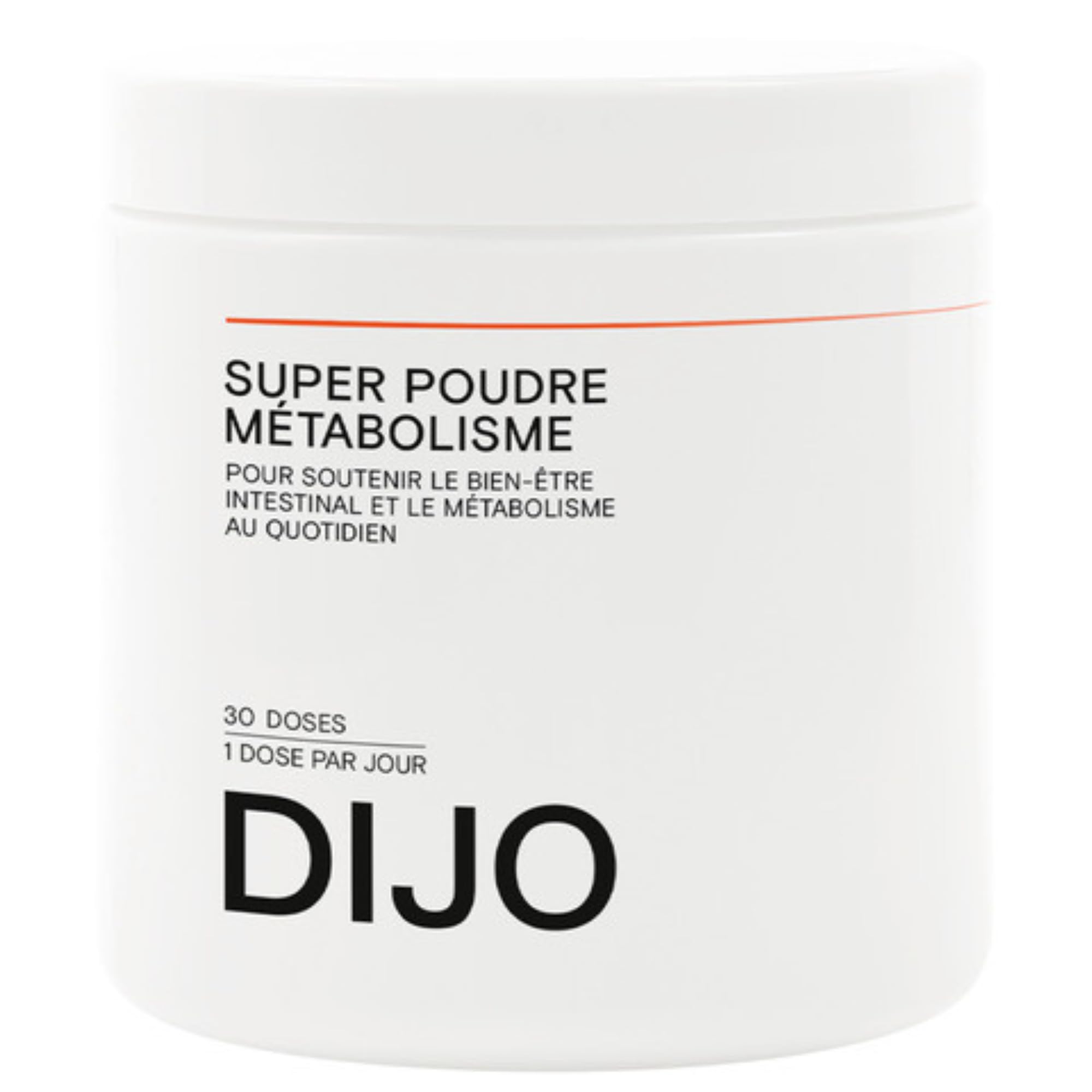 DIJO – Super Poudre Métabolisme & Digestion – Énergie, Réduction de la Fatigue – Équilibre Glucose & Cholestérol – Triphala, Magnésium, Vitamines C & D3 – Vegan – 191,4 g