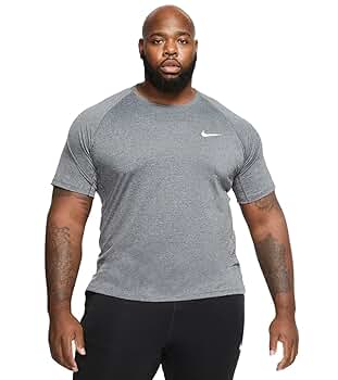 Nike Big & Tall Essential Short Sleeve Hydroguard Iron Grey