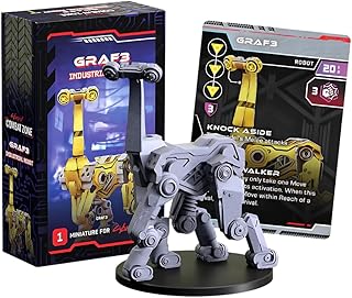 Monster Fight Club, Combat Zone The Board Game: GRAF3 Industrial Robot