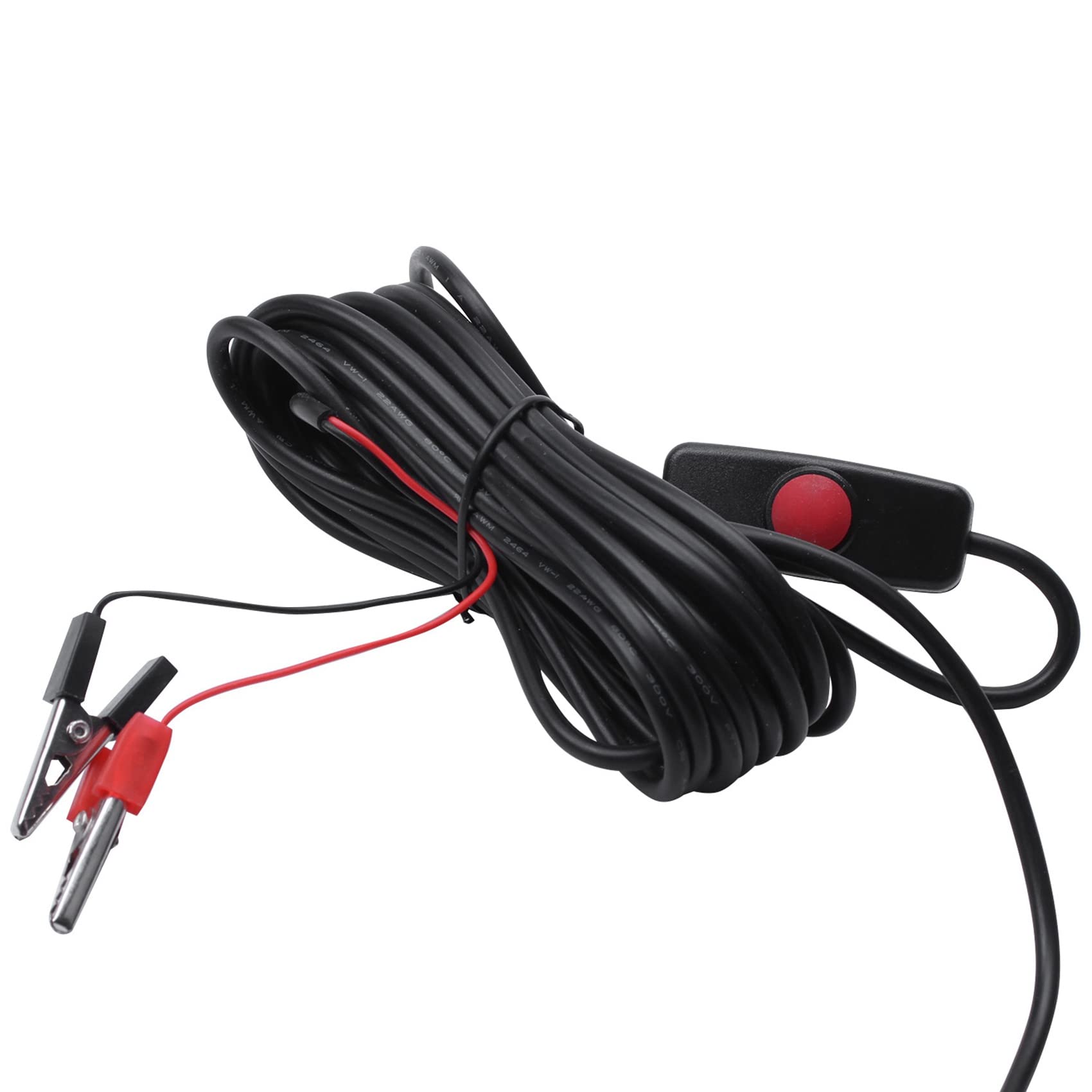 rieder 3 x 12 V, 15 W, światło wędkarskie, 108 sztuk, 2835 LED, podwodne wędkowanie, przynęty do ryb, przyciągająca kałamarnicę (+ białe światło)