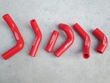 For HUSQVARNA TC/TE250 TE310 TC/TE450 TC/TE510 SMR450/510 2003-2011 Silicone Radiator hose RED