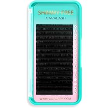 Shimmy-Free Volume Lash Extensions,Self Fanning Eyelash Extensions,0.03/0.05 C CC D Curl 8-15mm Mixed Length Tray, Soft Matte Black,Classic Lash Extensions for Professional Lash Artists0.05-D-8-15mm