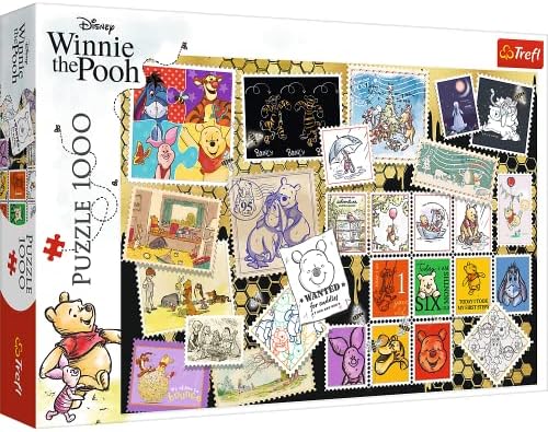 Trefl 10667 - Winnie The Pooh Collection - 1000 Pieces Jigsaw Puzzles