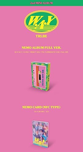 Miniatura 2 de TRI.BE - 2 Mini álbum W.A.Y NEMO Álbum ver.