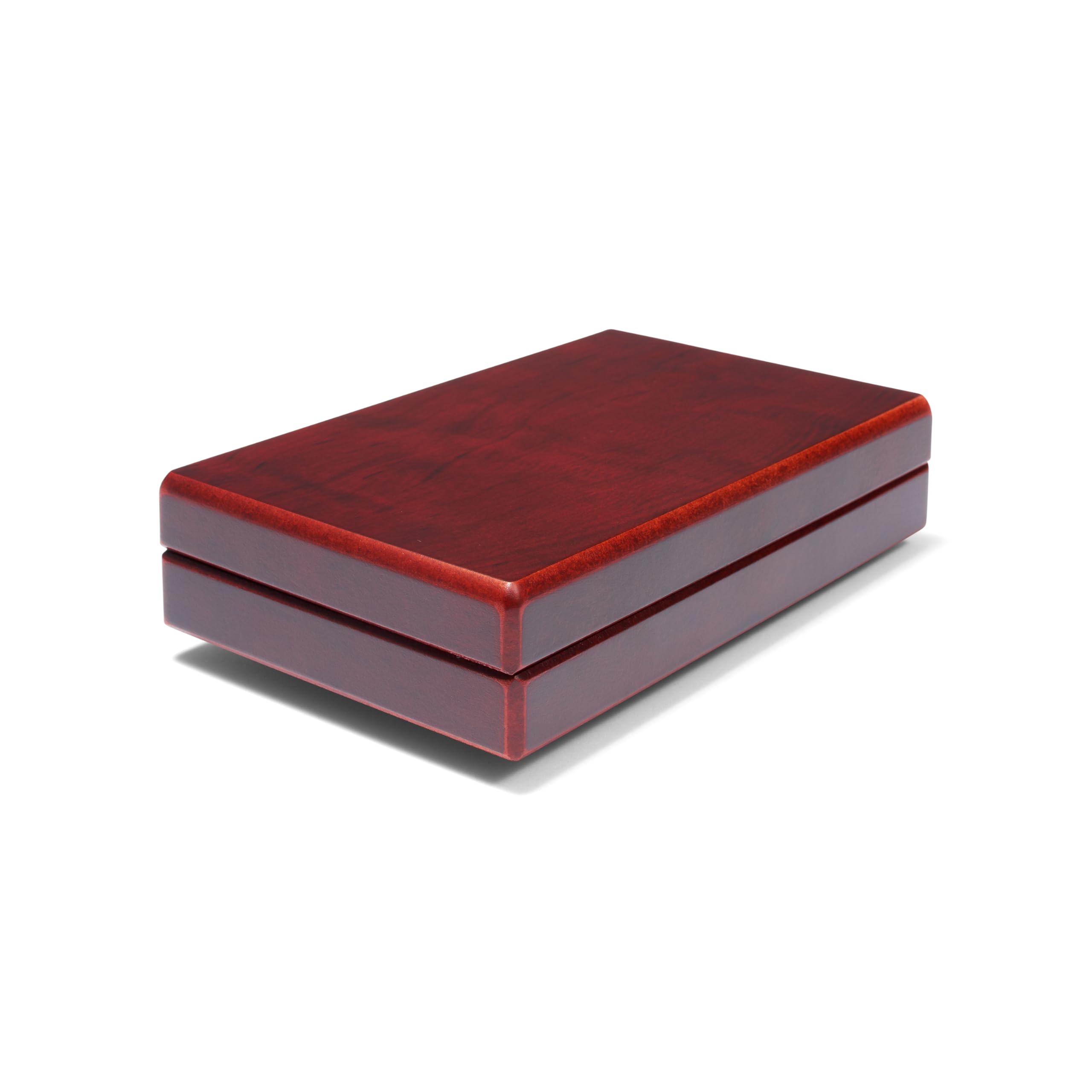 Leuchtturm 339048 Astuccio per Monete VOLTERRA - Divisione angolare per Monete con Capsula 2X QUADRUM - Color Mogano