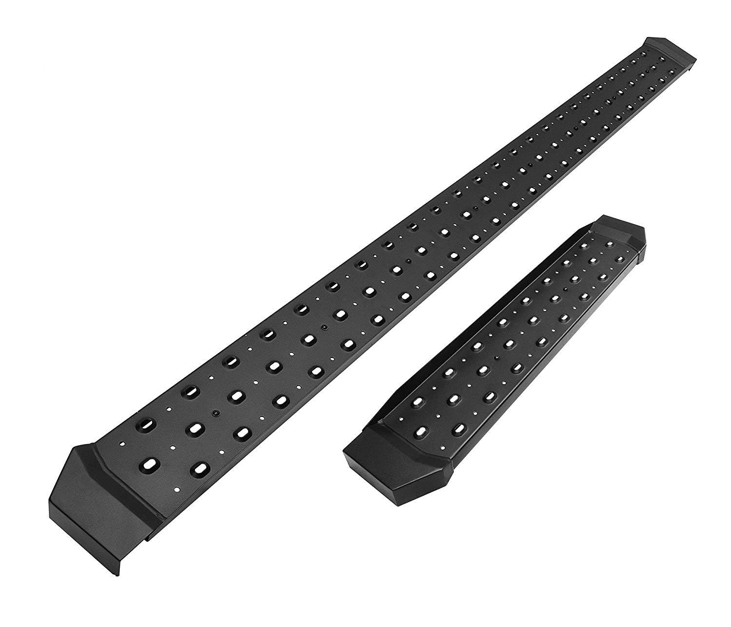 TAC 6.5” Rattler Steel Running Boards Fit 2014-2025 RAM Promaster Van 136”/159” Wheel Base (Full Size) Utility Black Side Step Nerf Bars Side Bars Step Rails Off Road Exterior Accessories (2 Pieces)