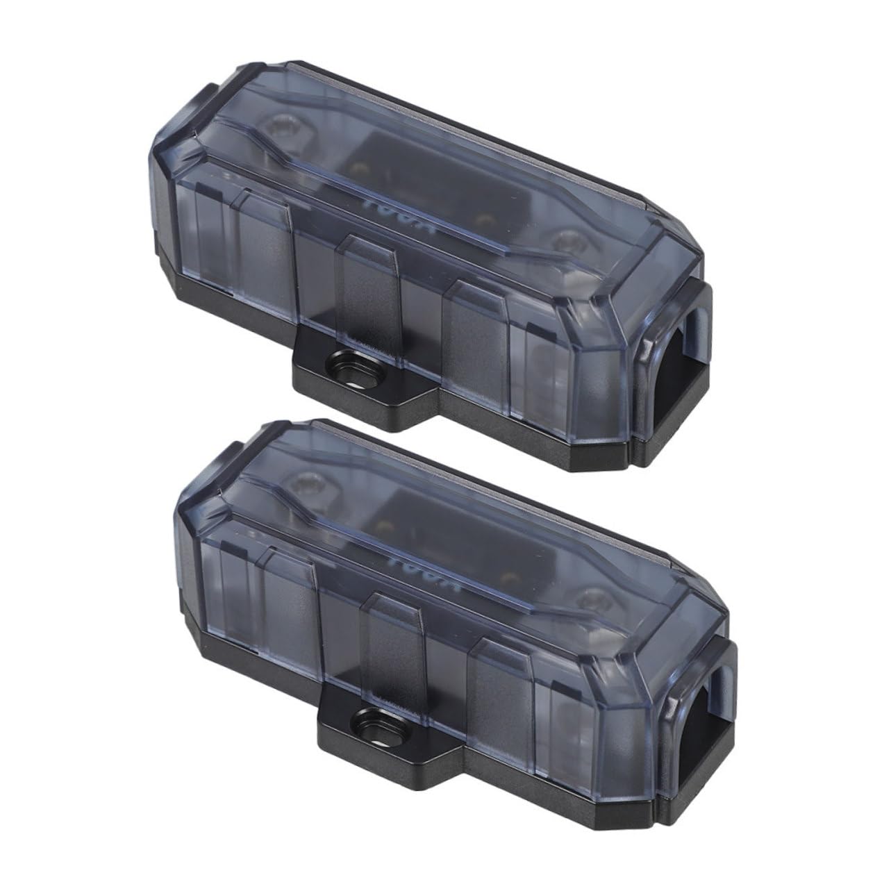 Portafusibile Anl Auto 2 Pezzi 100a in Lega di Zinco per Impianto Audio | Colore Argento, Blocco Fusibile per Apparecchi Audio Auto, Installazione Semplice, Protezione Affidabile