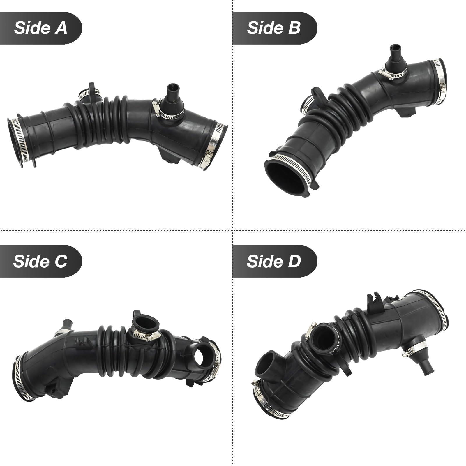 Amazon.com: Anxingo 1788128140 Engine Air Intake Hose with Clamps