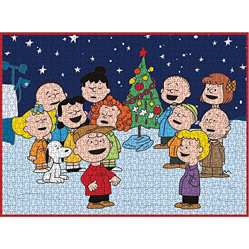 Galison Peanuts Holiday 1000Piece Puzzle