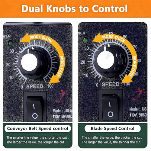 Cortadora automática de cebolla 200W, 700 RPM miniatura 7
