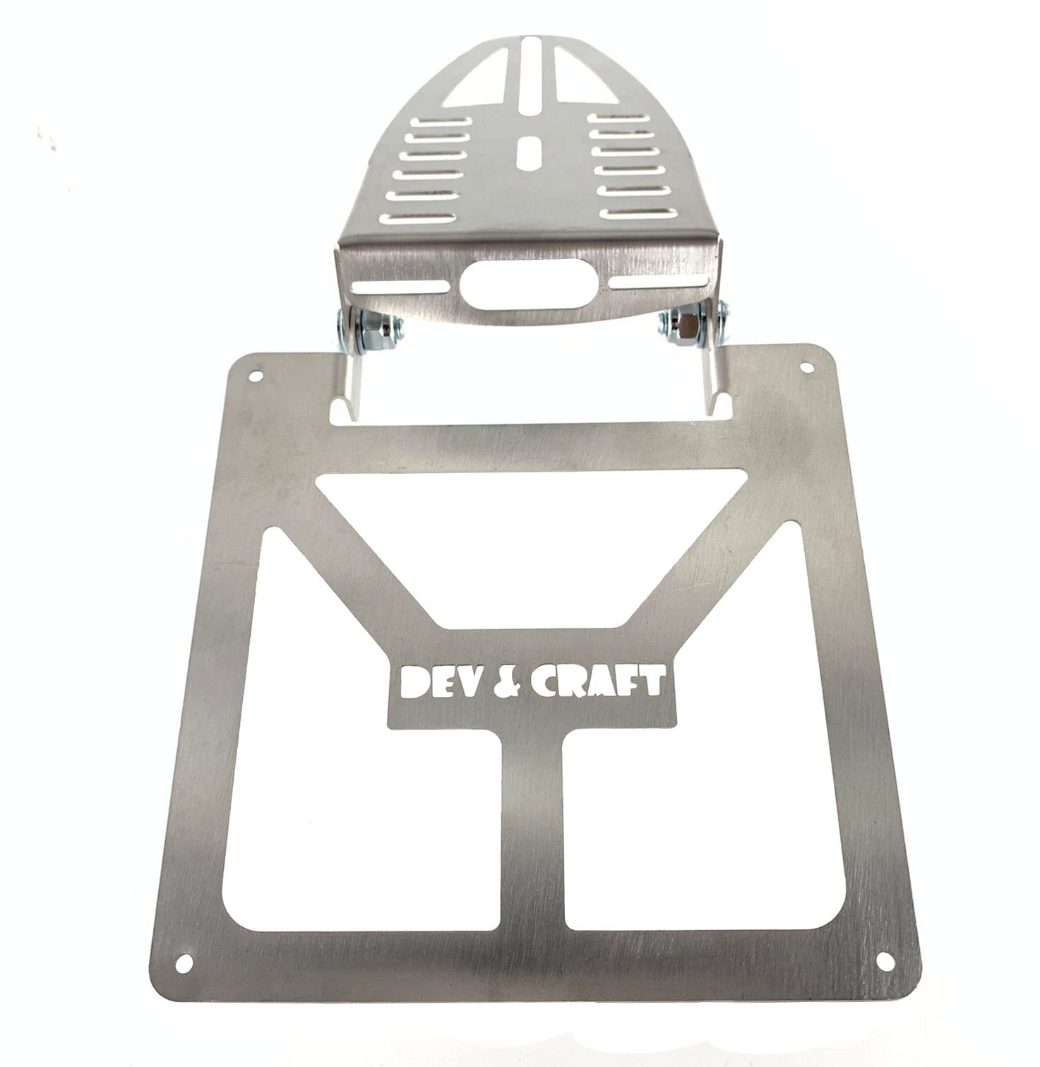 Portatarga per KTM TM Fantic Husqvarna 125 300 450 Pieghevole Universale Moto Motard Enduro