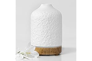 Ultrasonic Ceramic Aroma Diffuser and Humidifier