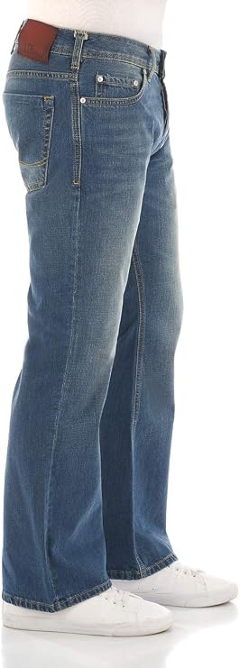 LTB Tinman Men's Jeans Bootcut Blue Springer Wash W29-W48 Cotton Stretch