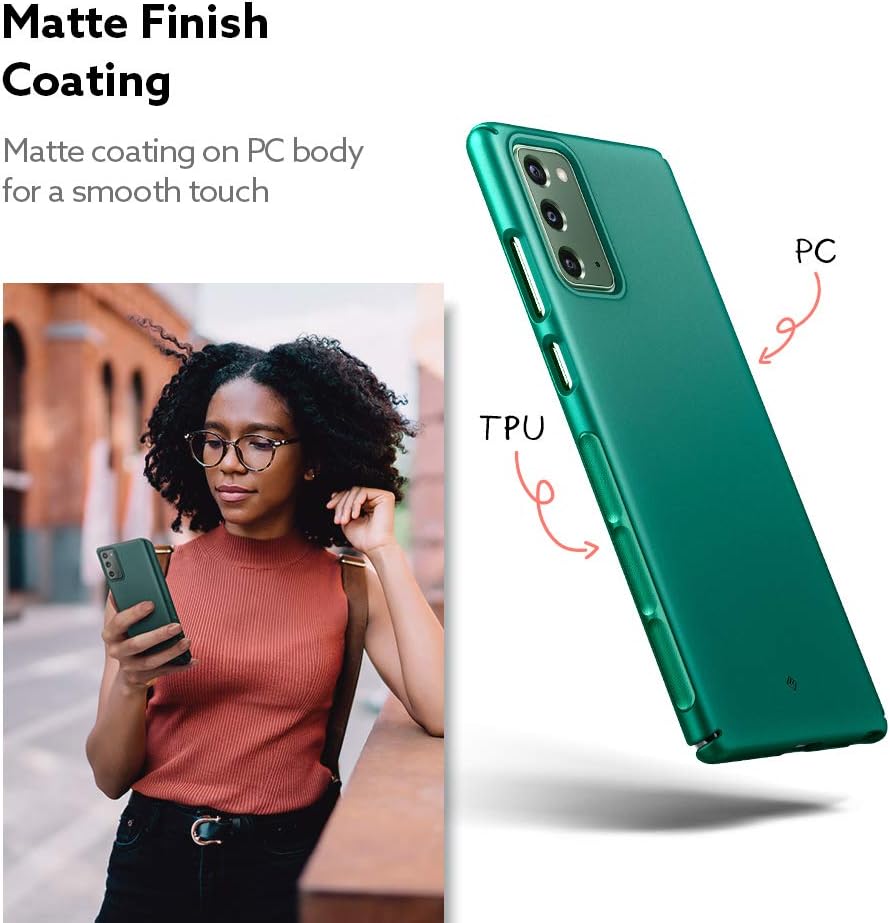 Caseology Dual Grip for Samsung Galaxy Note 20 Case (2020) 5G - Metro Green