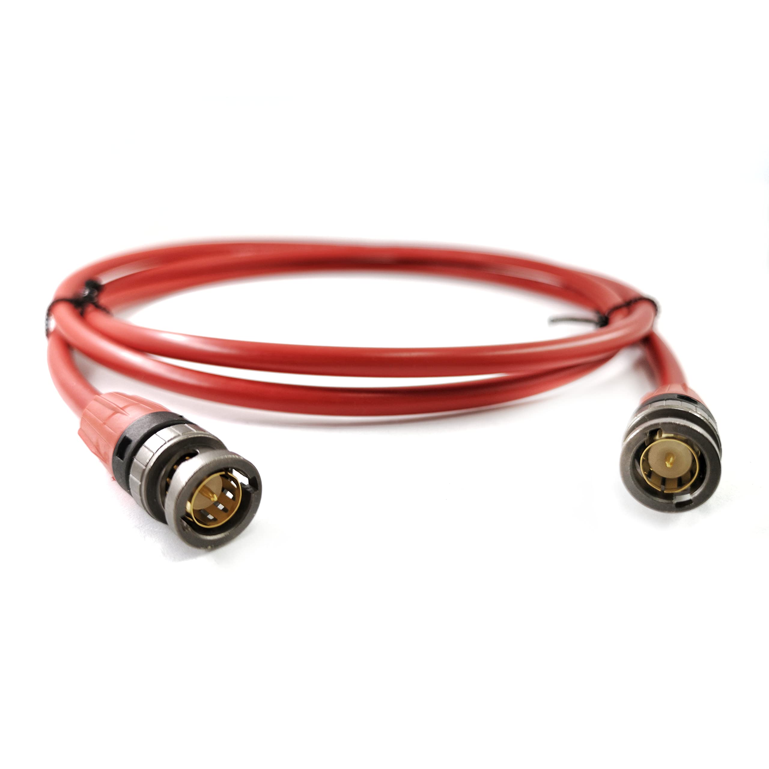 SommerCable VTGX-2000-RT-RT - Cable de conexión de vídeo (20 m, 6G, 3G, SDI, 4K, UHD, HD-SDI (HDTV) SC-Vector 0.8/3.7, 1 x 0,80 mm², conector BNC rojo