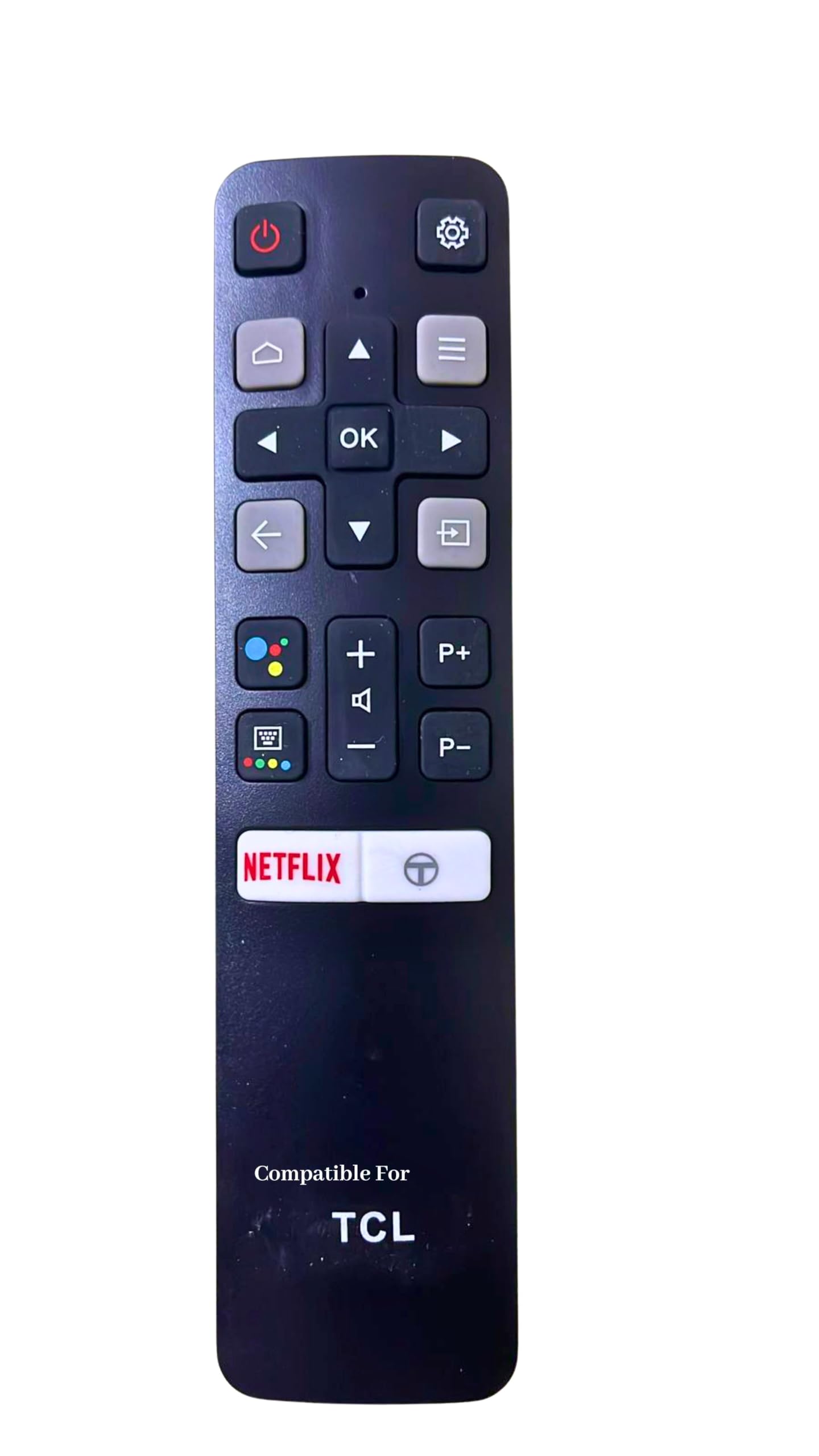 Remote Control Compatible with TCL Smart TV Replacement of Original Remote Control with Google Assistant, Netflix & Voice Command [for Support Please Call 9873464098] (B0CRDVG2SP) Amazon Price History, Amazon Price Tracker