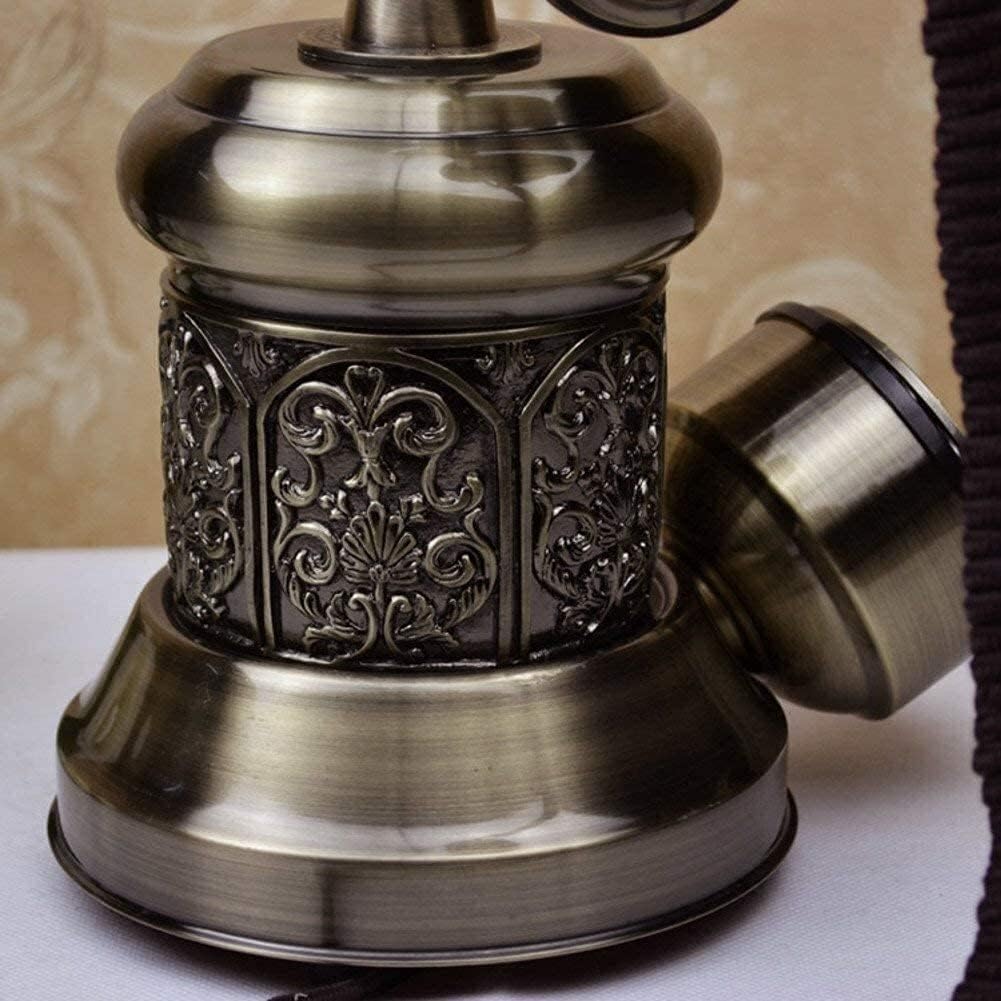 Decorative Telephone Ornaments Gift for Home Decor Wired European Style, Antique, Telephone [Retro], Solid Material, Model, Home Desk Decor Ornament