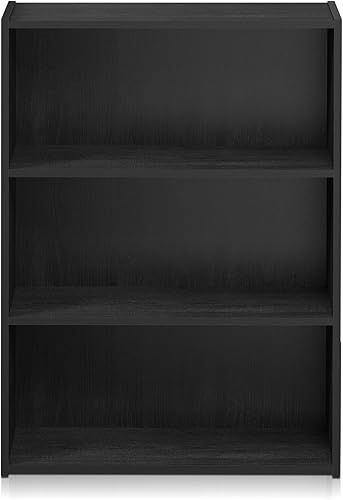 Miniatura 6 de Furinno Pasir - Estantería abierta de 3 niveles color café americano Pino ámbar., Americano, Blackwood, Marrón, Cinnamon Cherry, Nuez Columbia,