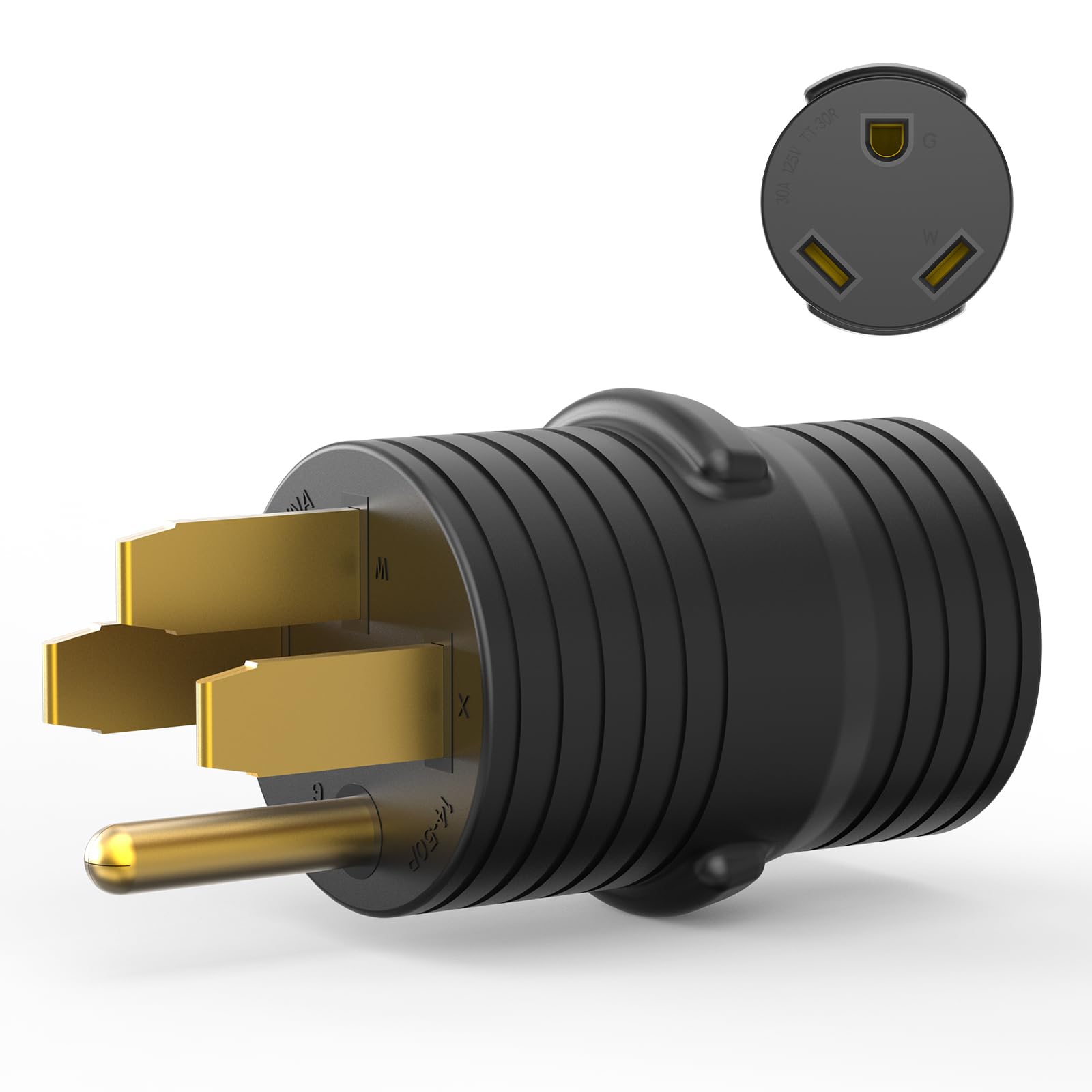50 Amp to 30 Amp RV Adapter Plug