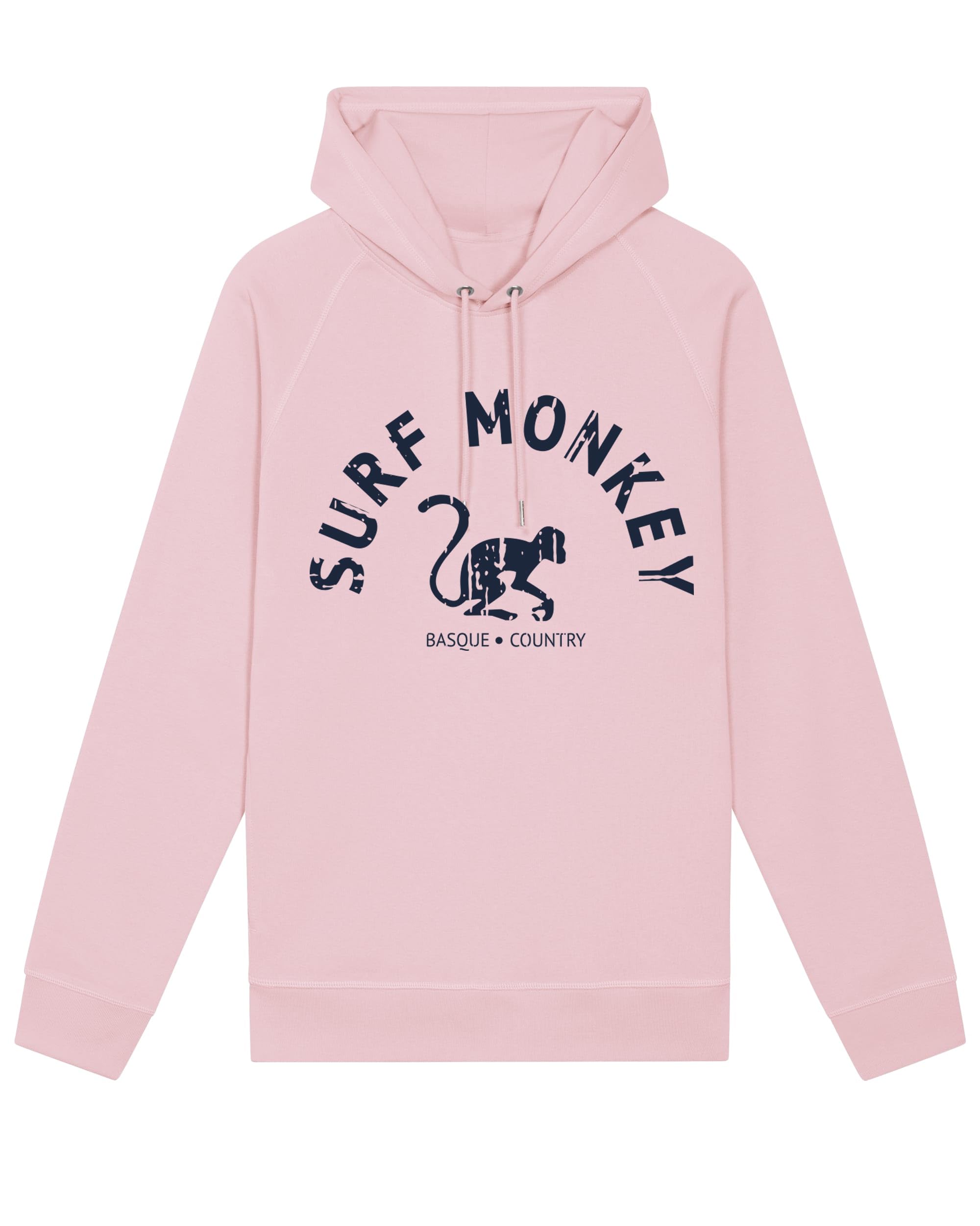 Felpa Con Cappuccio Surf Monkey – Stile Ecosostenibile In Cotone Biologico, Morbida E Alla Moda - 3