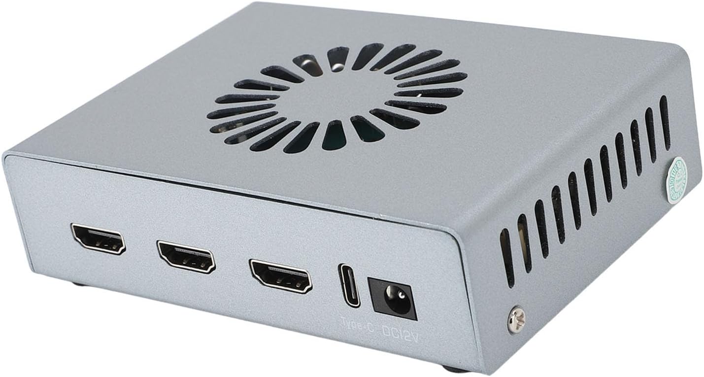 PUSOKEI Video Wall Controller Display Merger: Dual 4K HDMI Input, PiP & Screen Overlay, Plug and Play for Control Centers & Video Walls (3840x2160@60Hz)