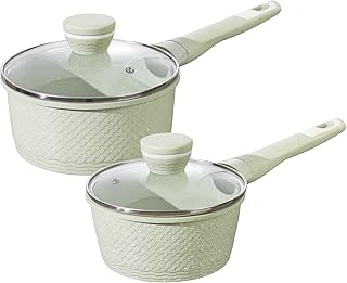 Sauce Green Granite Non-Stick Sauce Pan Set